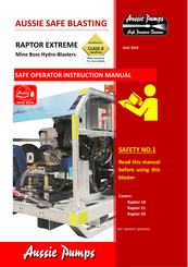 Aussie Pumps RAPTOR EXTREME Series Safe Operator Instruction Manual