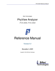 Sifos Technologies PhyView PVA-3000 Reference Manual