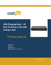 CoolGear U2CHGRHUB10 Product Manual