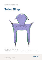 Arjo MAA4031-M Instructions For Use Manual