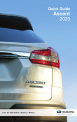 Subaru Ascent 2020 Quick Manual