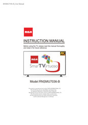Rca RNSMU7036-B Instruction Manual