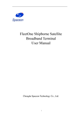 Spaceon FleetOne FT-150 User Manual