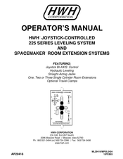 HWH 225 Series Operator's Manual