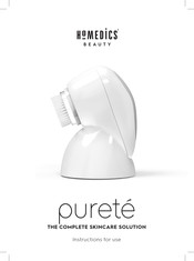 HoMedics Beauty purete Instructions For Use Manual