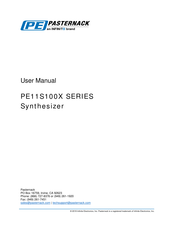 Infinite Pasternack PE11S100 Series User Manual