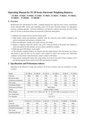 G&G TC-H Series Operating Manual