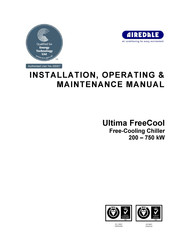 AIREDALE UFC200DSQ-8 Installation Operating & Maintenance Manual