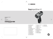 Bosch EasyImpactDrive 12 Original Instructions Manual