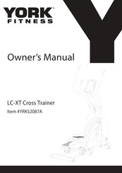 York Fitness YRK52087A Owner's Manual