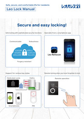 Leo Palace 21 Leo Lock Manual