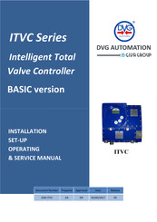DVG IOM-ITVC-Basic-05 Installation, Set-Up, Operating & Service Manual