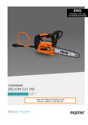 pellenc Selion C21 HD Operating Instructions Manual