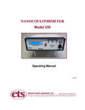 ETS 230 Operating Manual