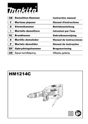 Makita HM1214C Instruction Manual