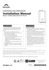 Pavilion GHQ-C3201WX-FF PB US Installation Manual