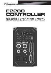 Nakanishi E2280 Operation Manual