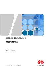 Huawei UPS5000-E-75K-BF User Manual