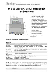 Relay MR004C User Manual