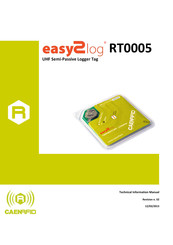 Caen RFID Easy2log RT0005 Technical Information Manual