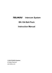 Telikou BK-104 Instruction Manual