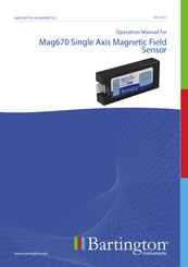 Bartington Mag670 Series Operation Manual