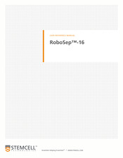 STEMCELL RoboSep-16 User's Reference Manual