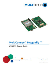 Multitech MultiConnect Dragonfly MTQ-EV3-B01-N2 Device Manual