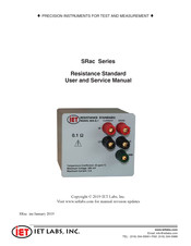 IET Labs SRac-100 User And Service Manual