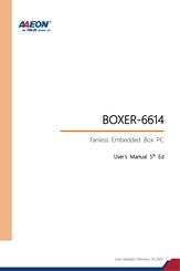 Asus AAEON BOXER-6614 User Manual