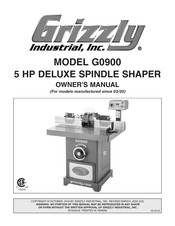 Grizzly G0900 Owner's Manual