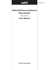 Azbil KDP61 User Manual
