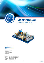 PICOLAS LDP-V 03-100 V4.0 User Manual