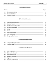 Edge Rebel 80 General Information Manual