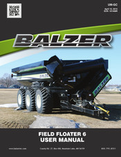 BALZER FIELD FLOATER 6 User Manual