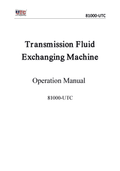 UTC 81000-UTC Operation Manual