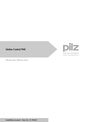 Pilz PMC Series Installation Manual