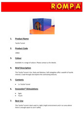 Rompa 19963 Manual
