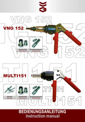 VVG MULTI 151 Instruction Manual