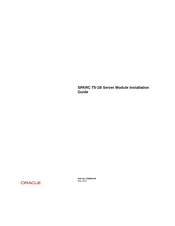 Sparc E35202-05 Installation Manual