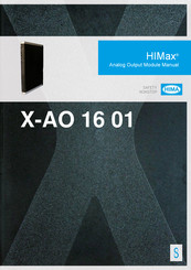 HIMA HIMax  X-AO 16 01 Manual