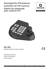 Monacor KB-100 Instruction Manual