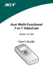 Acer SV-200 User Manual