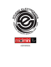 Studio Electronics midimini V30 User Manual