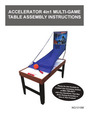 Blue Wave ACCELERATOR Assembly Instructions Manual