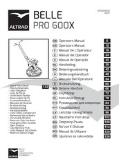 Altrad BELLE PR0 600X Operator's Manual