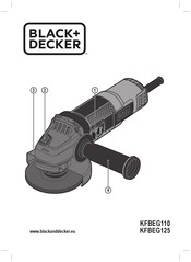 Black+Decker KFBEG125 Original Instructions Manual