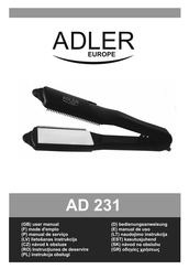Adler AD 231 User Manual
