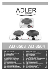 Adler AD 6503 User Manual