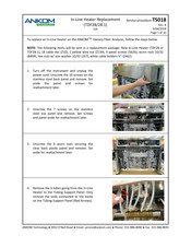 Ankom TDF28 Service Procedure